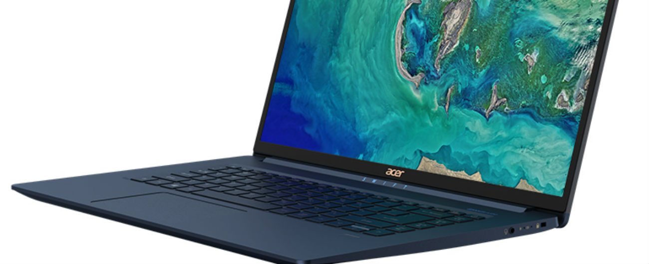 Acer Swift 5, il computer portatile da 15 pollici più leggero al mondo pesa meno di 1 kg