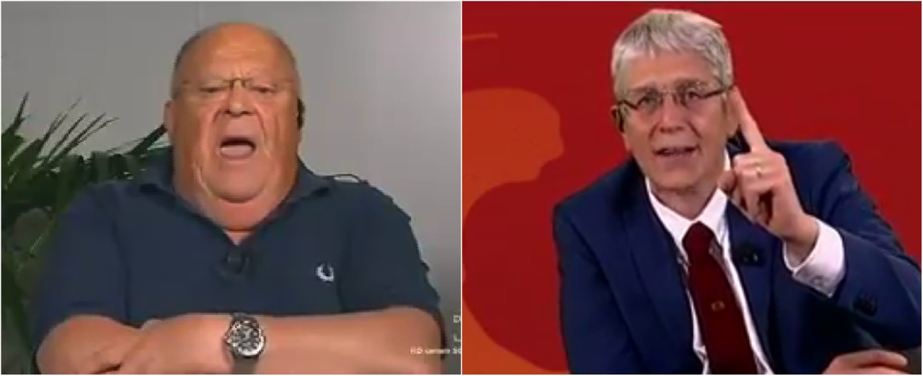 Copertina di Migranti, Cazzola vs Giordano: “Mi sono svegliato in un paese fascista”. “No, è un paese esasperato”