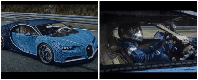 Copertina di La Bugatti è fatta interamente di Lego e va in strada: un milione di mattoncini per l’auto presentata a Monza