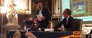 Copertina di Ponte Morandi, Salvini: “Nazionalizzare autostrade? Il privato fa meglio del pubblico. Soluzione è compartecipazione”