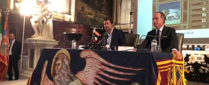 Copertina di Cucchi, Salvini a Venezia: “Se lo vorranno incontrerò la famiglia ma difenderò sempre il lavoro delle forze dell’ordine”