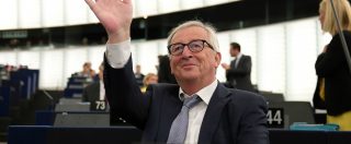 Copertina di Conti pubblici, Juncker: “Commissione Ue rassicurata da Salvini e Di Maio. Normale rispettare patto di stabilità”