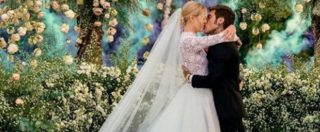 Copertina di Matrimonio Chiara Ferragni-Fedez: il rapper e l’influencer sono marito e moglie. L’abito della sposa in stile Grace Kelly e il primo bacio da sposi- FOTO E VIDEO