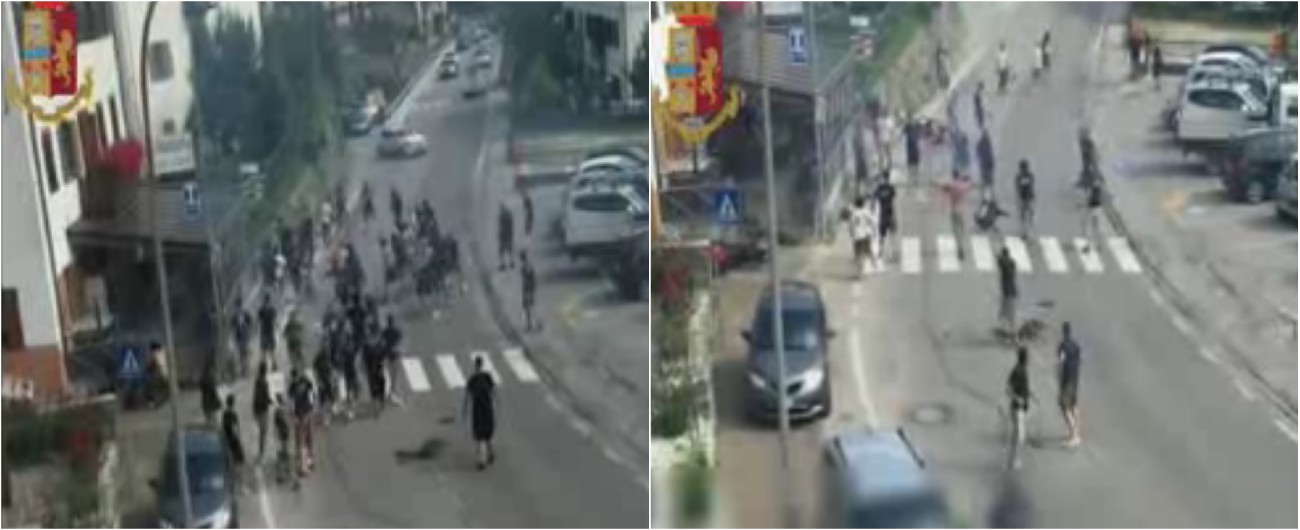 Copertina di Lazio-Spal, botte e sprangate dopo l’amichevole a Belluno. Perquisiti trenta ultras a Roma e Ferrara