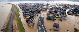Copertina di Giappone, tifone Jebi si abbatte su Osaka e Kyoto: “Undici morti, centinaia di feriti”