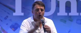 Copertina di Pd, Renzi alla Festa dell’Unità: “Io colpito da fuoco amico due volte”. E dalla platea: “Subito il congresso, basta”