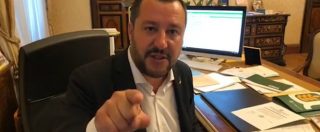 Copertina di Salvini come Berlusconi: “Io ministro eletto dal popolo, i magistrati non lo sono”