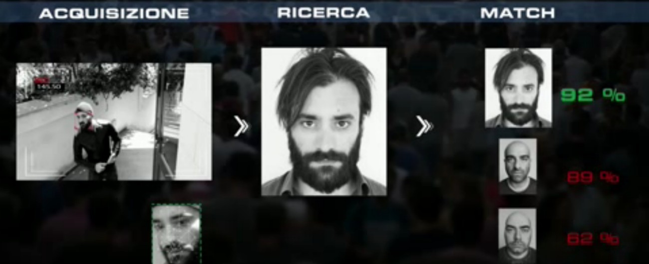 Copertina di Ecco Sari, il sistema della polizia che riconosce i volti di chi delinque in una banca dati di 16 milioni di foto