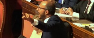 Copertina di Diciotti, bagarre al Senato. Lega: “Altro che scheletrini, buone condizioni sulla nave”. E il Pd insorge