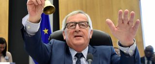 Copertina di Manovra, Juncker: “Se la accettassimo l’Eurozona ci insulterebbe”. Di Maio: “Si rivolti pure, ha tempo fino a maggio”