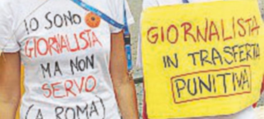 Sky, trasferta punitiva a Milano: due croniste in presidio di protesta Sky, trasferta punitiva a Milano: due croniste in presidio di protesta