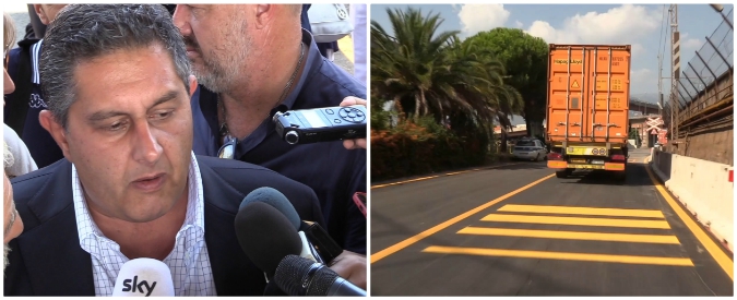 Copertina di Genova, inaugurata la via che toglie i camion dalla città. Toti: “Un segnale della nostra ripartenza”