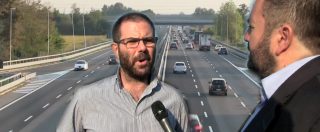 Copertina di Ponte Morandi, vox tra i viaggiatori sulla Milano-Genova: “La colpa? Di Autostrade, rifiutiamoci di pagare il pedaggio”