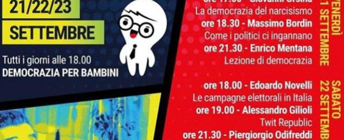 Caffeina lancia “Lezioni di democrazia” a Viterbo: tre giorni di dibattiti sul rapporto tra popolo e potere