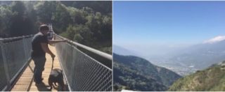 Copertina di Arriva in Valtellina il “Ponte del Cielo”, un’esperienza da brividi per l’attraversamento più alto d’Europa
