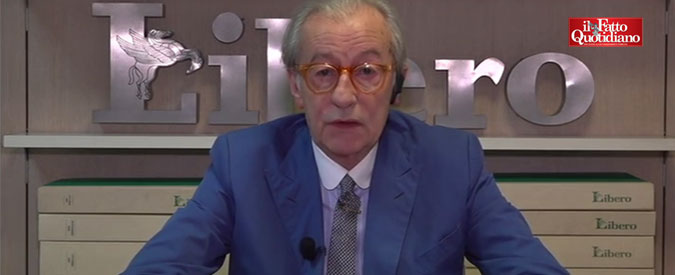 Copertina di Vittorio Feltri: “Casalino? Un personaggetto, un signor nessuno che ha fatto il bulletto. Polemiche inutili”