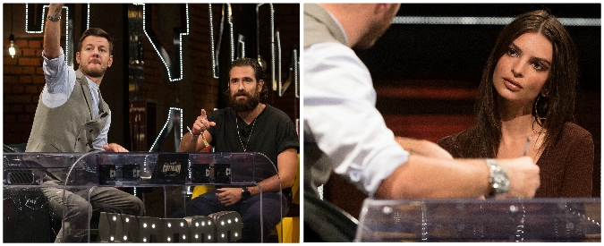 Copertina di Epcc, Tommaso Paradiso da Cattelan improvvisa su parole scelte a caso. In studio anche Emily Ratajkowski