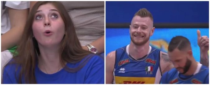 Copertina di “Zaytsev, sposami”, la proposta di matrimonio arriva dalla tifosa sugli spalti. Lo zar se la ride in campo e risponde così