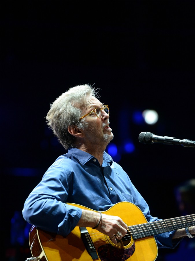 Copertina di Su Sky Arte il concerto d’addio di Eric Clapton: Slowhand at 70, il live alla Royal Albert hall