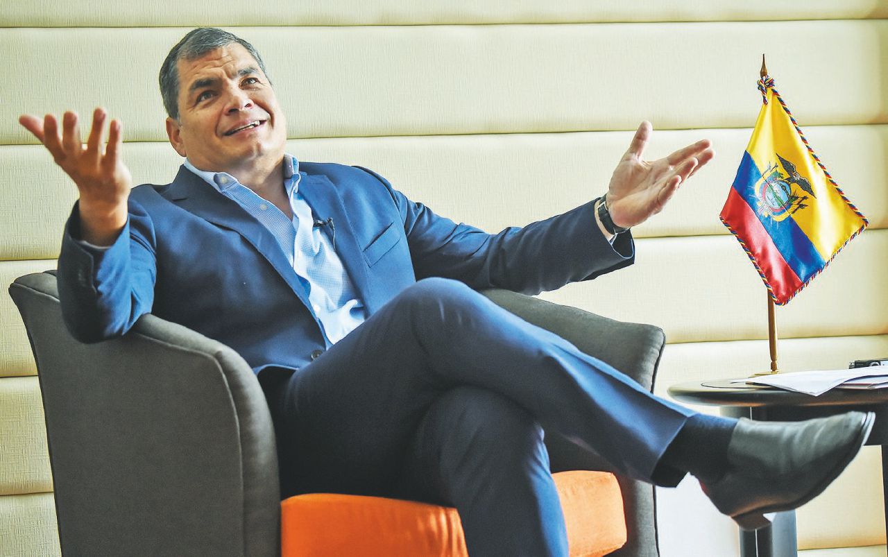 Esilio belga - Rafael Correa, 55 anni, presidente dal 2007 al 2017 - Ansa Ecuador, la persecuzione (e gli errori) di Raf Correa