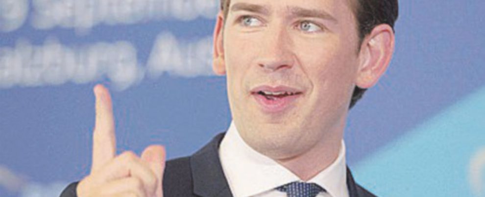 Fenomeno - Sebastian Kurz - Ansa Kurz ferma il bavaglio degli alleati-ultrà