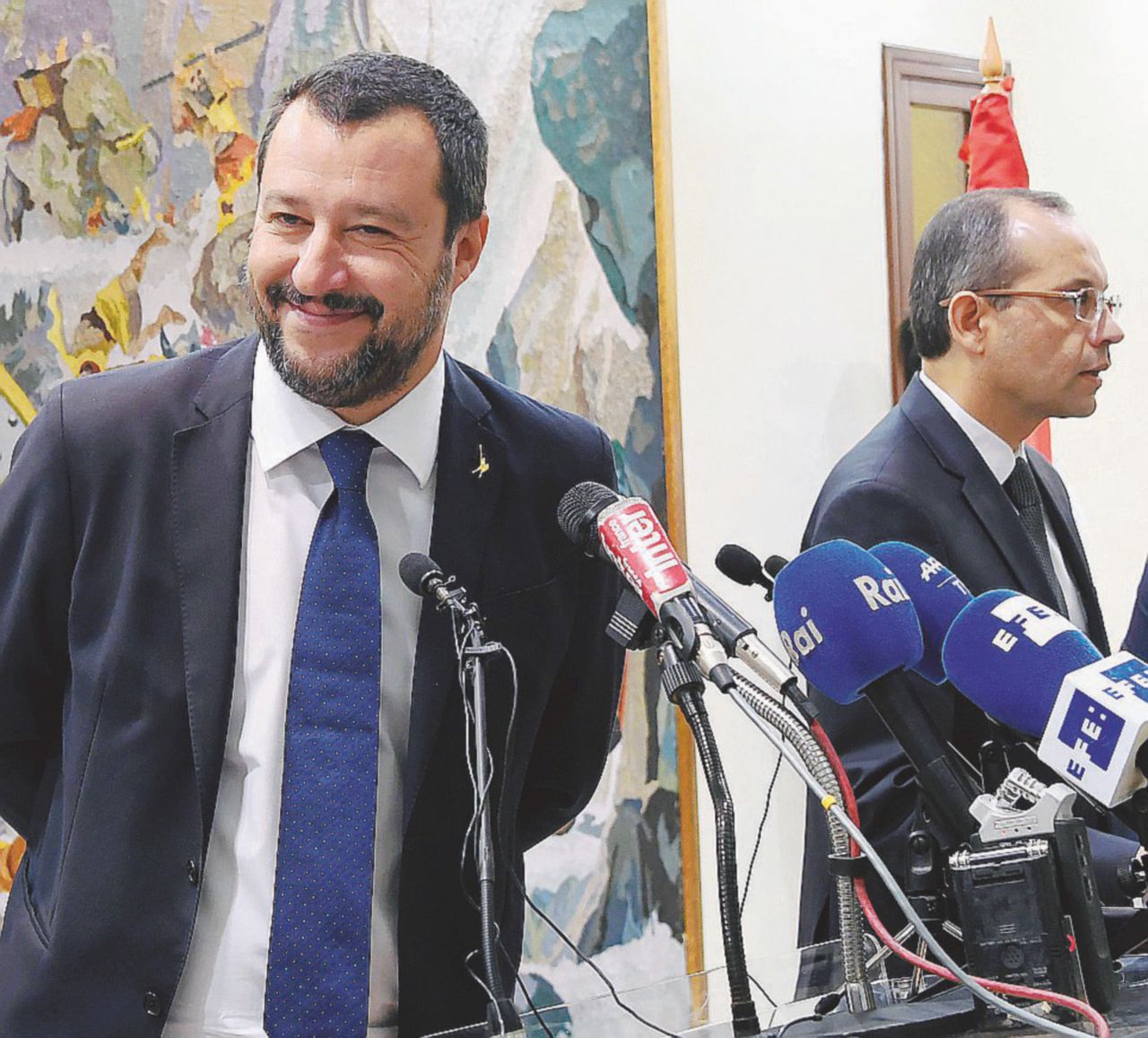 Salvini e il mezzo flop della visita in Tunisia
