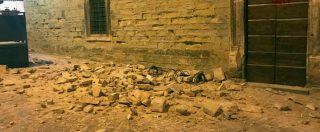 Copertina di Perugia, crolla parete esterna del duomo di Città di Castello: nessun ferito