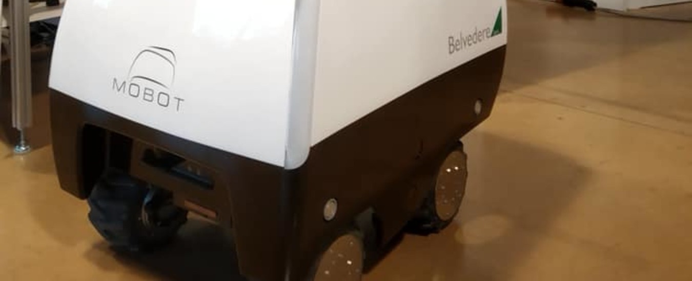 MoBot è il robot italiano che consegna la spesa nelle aree chiuse al traffico