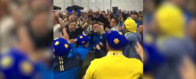 Copertina di Francesco Molinari, l’Europa batte gli Stati Uniti nella Ryder Cup. I tifosi si scatenano coi cori: “Moli, Moli”