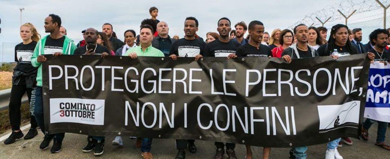 Tre ottobre 2013, a Lampedusa a 5 anni dalla strage degli eritrei la Giornata in memoria delle vittime dell’immigrazione