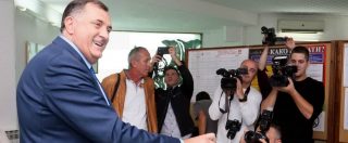 Copertina di Bosnia, vince il separatista serbo Dodik. Filorusso: definì il Paese un “non-Stato”