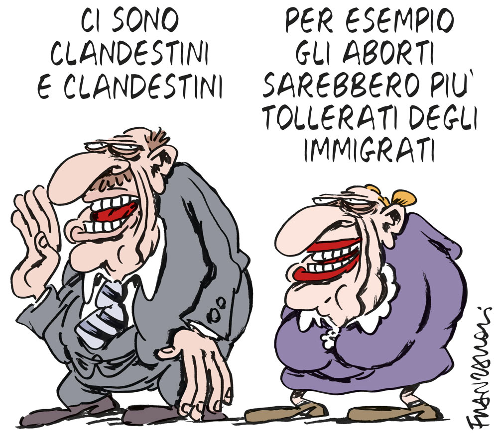 Copertina di La vignetta di Beppe Mora