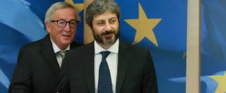 Incontro Fico-Juncker “per raffreddare la temperatura”: “Concordi sull’Italia nel cuore del progetto europeo”