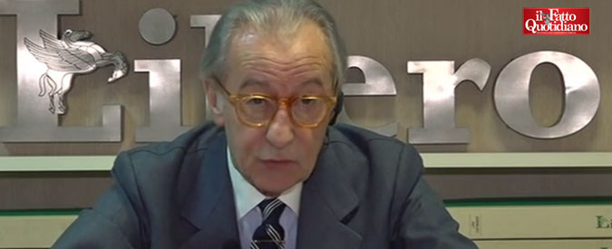 Copertina di Vittorio Feltri: “Licenziai Giorgio Gori. Anni dopo Berlusconi mi disse che mi invidiava per esserci riuscito e lui no”