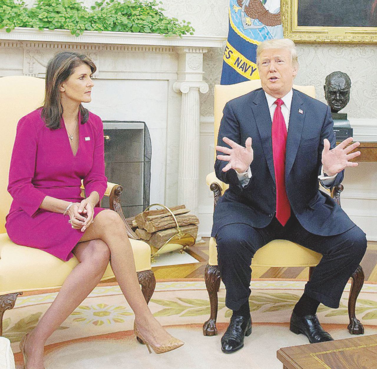 La cometa di Haley, dall'Onu a luce di Trump - Il Fatto ...