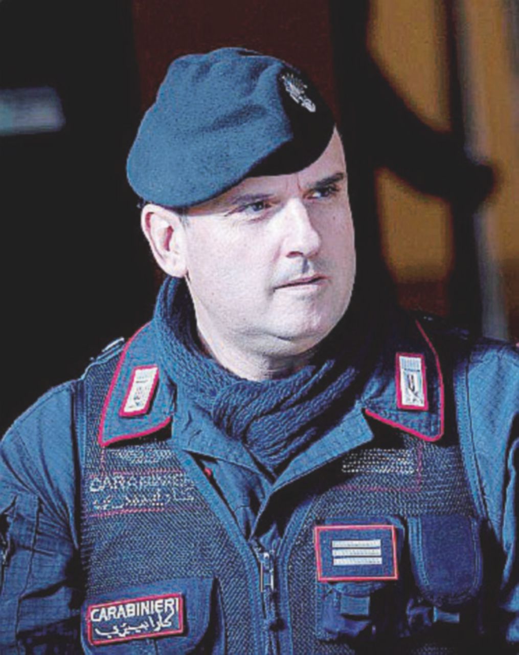 Il maresciallo Roberto Mandolini, di professione sempre estraneo