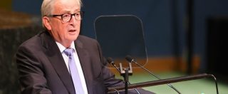 Copertina di Migranti, Juncker attacca Austria e Paesi di Visegrad: “Su Frontex sono ipocriti”. Belgio chiede indagine sulle fake news
