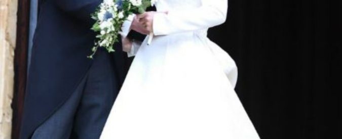 Royal Wedding, si è sposata la nipote della Regina: da Naomi Cambpell a Kate Moss, parata di vip (e cielo plumbeo)