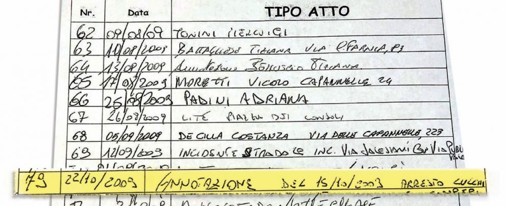 La denuncia del pestaggio in caserma non è mai entrata nel database dell’Arma La denuncia del pestaggio in caserma non è mai entrata nel database dell’Arma