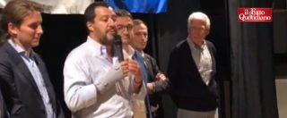 Copertina di Salvini: “Tutti contro di noi: giornali, tg, radio, gente che non ha fatto una mazza per 20 anni”. E attacca Fabio Fazio