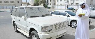 Copertina di Dubai, macchina sporca al limite dell’irriconoscibile? Allora scatta la multa