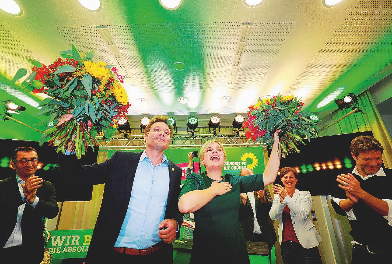 Copertina di Dall’atomica al potere: la seconda vita dei Verdi