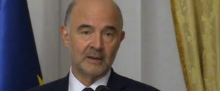 Copertina di Manovra, Moscovici: “Deficit al 2,4% desta preoccupazione all’Europa, ma non siamo contro l’Italia”