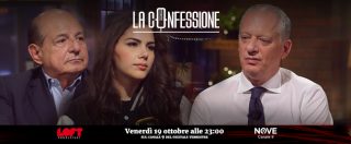 Copertina di La Confessione, Giancarlo Magalli e Valentina Nappi ospiti di Peter Gomez su Nove venerdì 19 ottobre alle 23