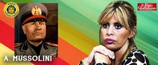 Copertina di Alessandra Mussolini: “Chi insulta mio nonno sui social e in tv verrà denunciato per apologia di antifascismo”