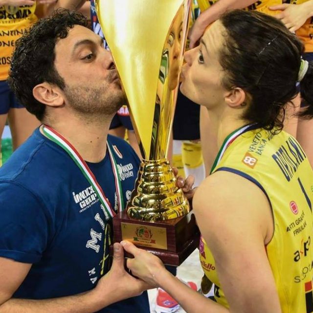 Mondiali volley femminile, Davide Mazzanti e Serena Ortolani: un amore nato sotto rete