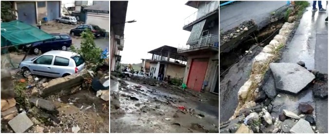 Copertina di Maltempo, violento nubifragio nel Catanese: allagamenti e danni a strade e auto