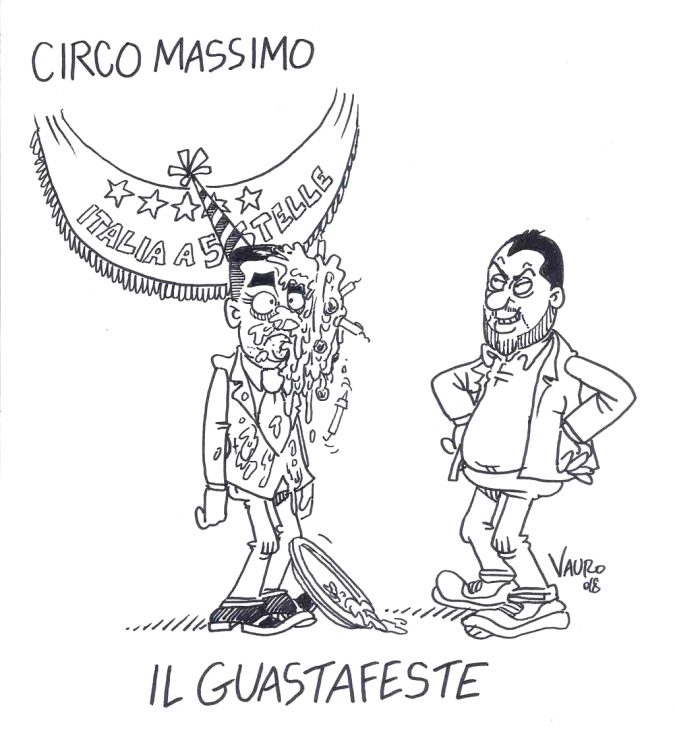 La vignetta di Vauro La vignetta di Vauro