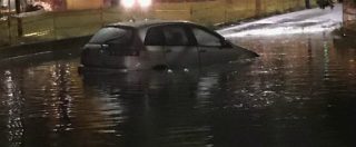 Copertina di Maltempo a Roma, un metro d’acqua nella Capitale. Chiuse 6 stazioni metro, allagata la basilica di San Sebastiano