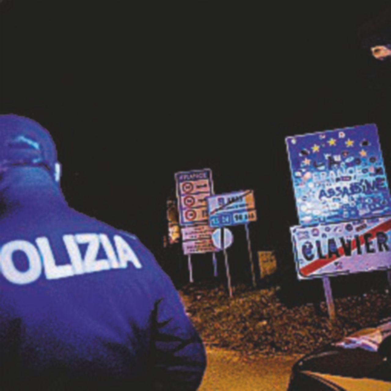 Claviere, il confine francese ora è presidiato Claviere, il confine francese ora è presidiato